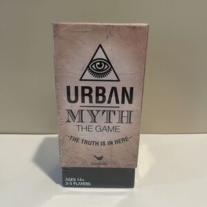 Urban Myth The Game, Ages 14+, Party Or Family Trivia Night Game, Cards‎ & Chips